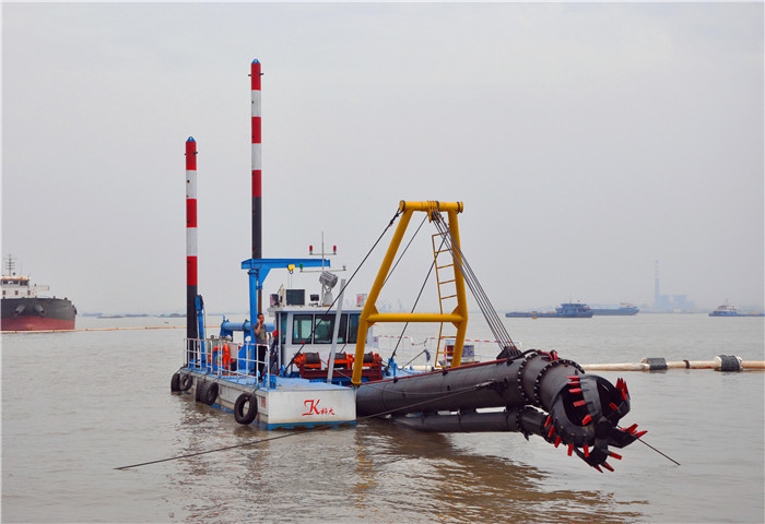 6 Inch Mud Hydraulic Cutter Suction Dredger Machine Small Sand Dredger