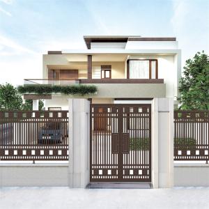 Quality Waterproof Swing Steel Aluminium Fence Gate Wood Stainless Steel ODM wholesale