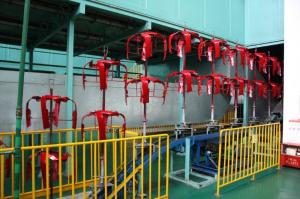China Custom Motorcycle Assembly Line Equipment Automatic Painting System on sale