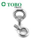SS304 316 Fastener Eye Bolt Screw M3 Stainless Steel Eye Bolt M4 For Factory