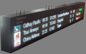 Quality Indoor SMD Airport Flight Display Board automatic Digital LED Display wholesale