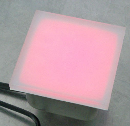 LED Brick Waterproof automatic color changing outdoor DMX 6W LED paver light