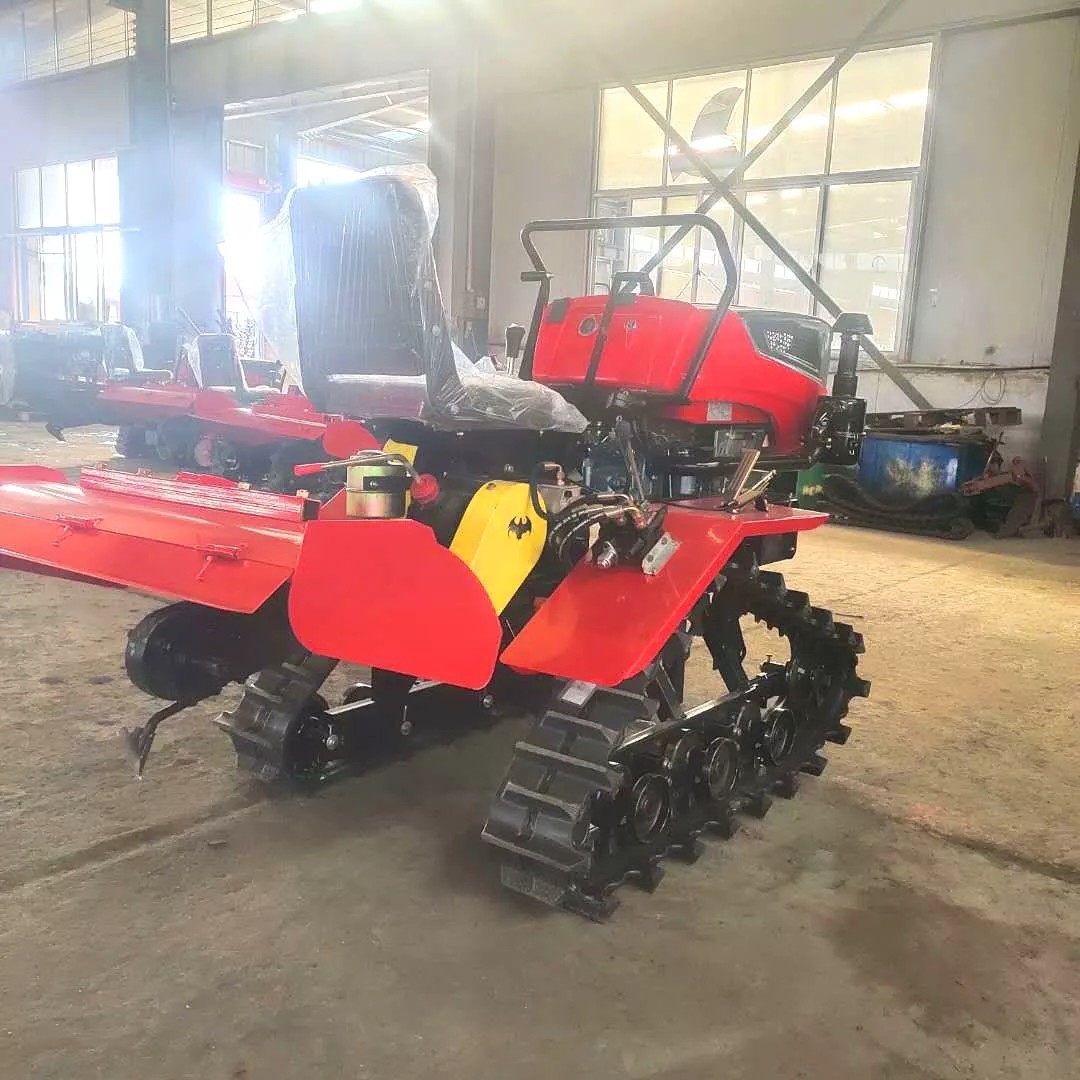 4WD Agricultural Crawler Tractor 25 Hp Mini Tractor With Farming Implements