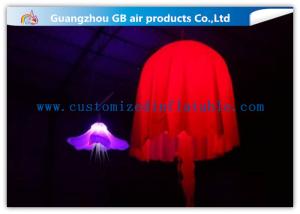Quality Colorful Jellyfish Led Inflatable Lighting Decoration For Outdoor Christmas wholesale