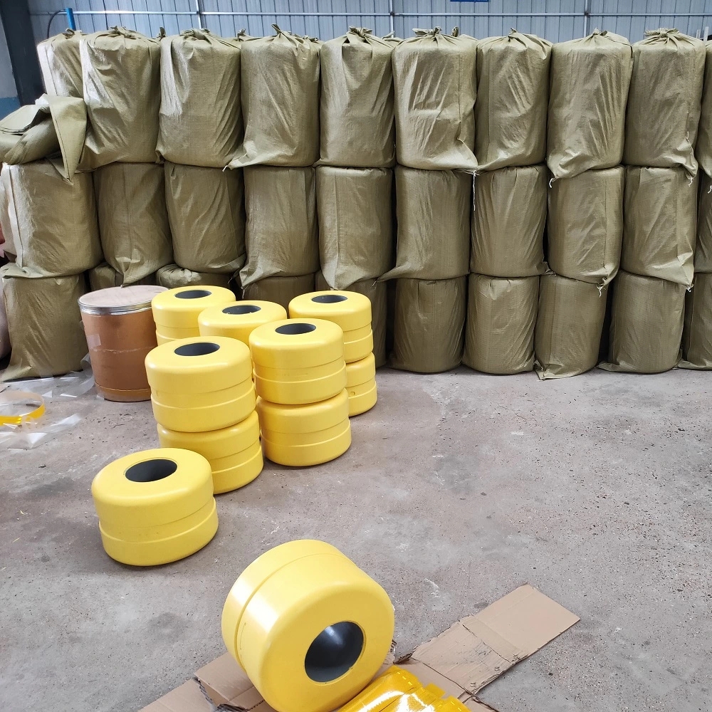 Road Safety Rotary Guardrail EVA/PU Foam Drum Barrel with ISO9001 2008 Certification