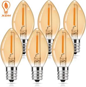 Quality 0.5 Watt C7 Night Dimmable Antique LED Bulbs For Home 2700K 50lm wholesale