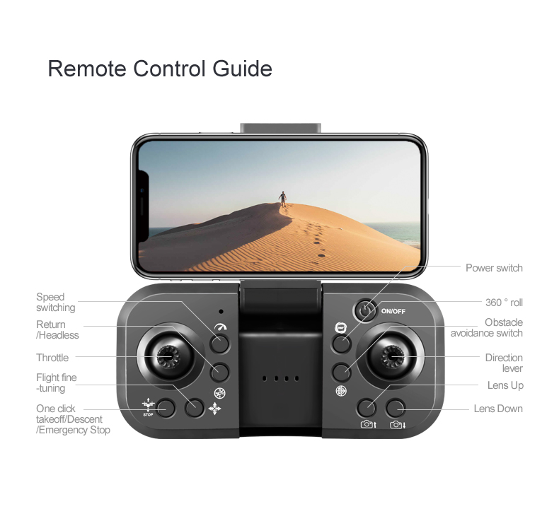 Remote Control M1s Drone with Gesture Photo Mv Video Wifi Obstacle Avoidance 4k Hd Camera Gps Foldable Quadcopter Toy