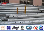 3mm Thickness NGCP Galvanized Steel Pole Yard Light Pole For Electricity