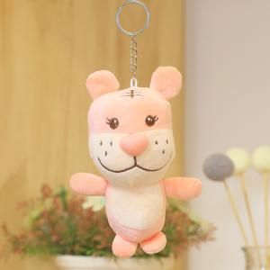 Quality PP Cotton Filling 12cm Cartoon Zodiac Tiger Plush Toy ODM wholesale