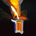 Quick Melting Steel Metal Melting Furnace Low Maintenance Complete Reliable