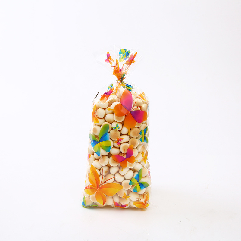 Plastic Bopp Poly Bag Birthday Party Loot Bag For Candy Gummy Jelly Packaging