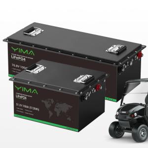 Quality Customizable Electric Golf Trolley Lithium Battery 48volt Environmental Friendly wholesale