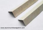Powder Coating Marbling Aluminum Corner Guards Profile / Wall Corner Edge