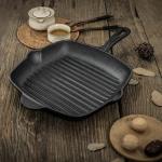 Cooking Kitchen Stovetop Grill Pan Cast Iron Non Stick Modern Design