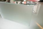 Water-Tolerant Acid Etched Glass Panels Frosted Stain Glass From 2mm To 19mm For