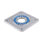 24 Connectors Square LC/UPC Optical Fibre Polishing Fixture Kit Flexible