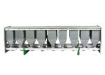 Iron gears 9 Rows Paddy Seed Planting Machine Row Space 20cm
