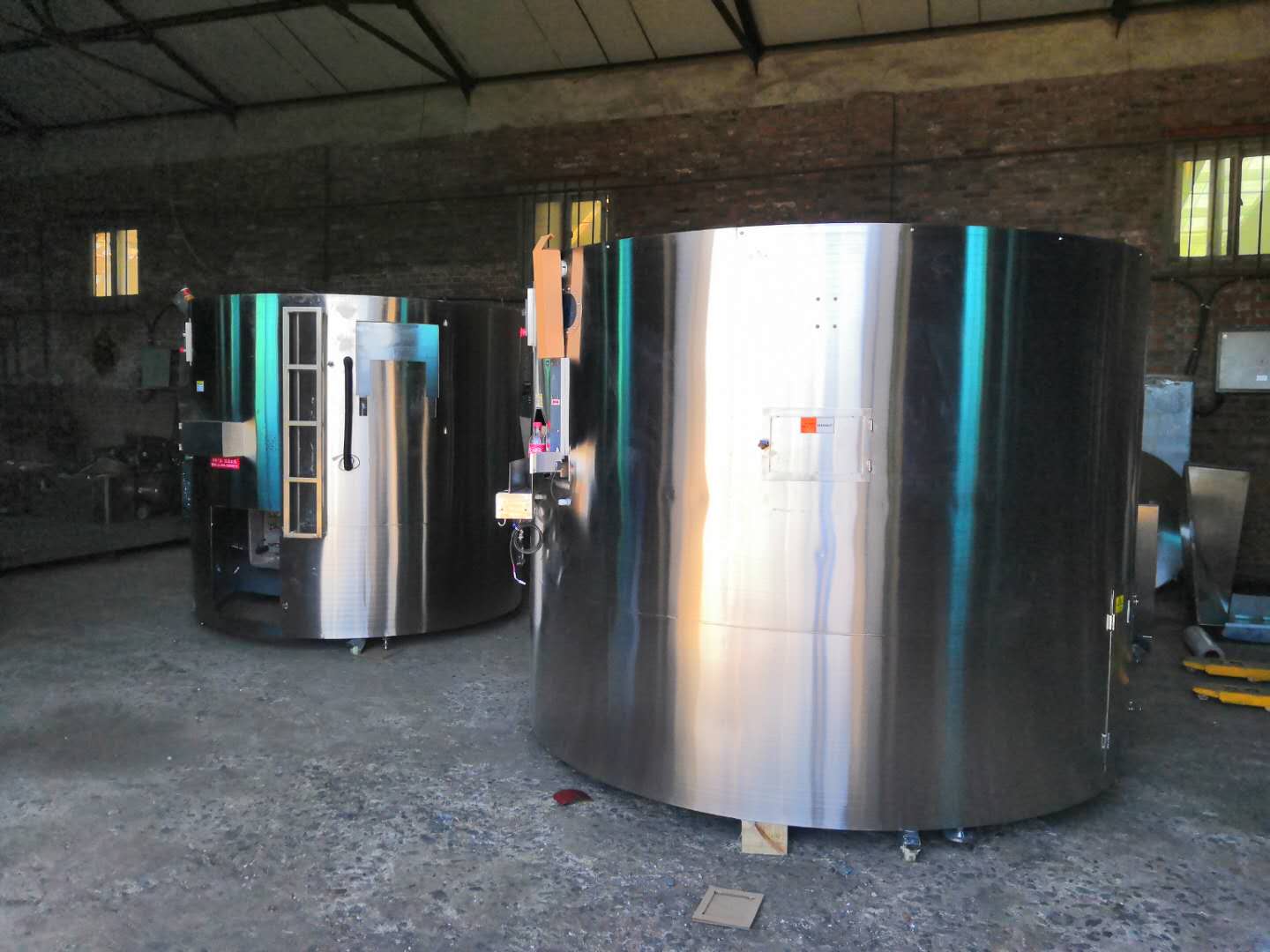 Round Bottle Unscrambler Machine With Rotary Feeding Turntable Table