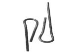 High Carbon Steel Single Loop Baling Wire Quick Link Galvanized Cotton 12gauge