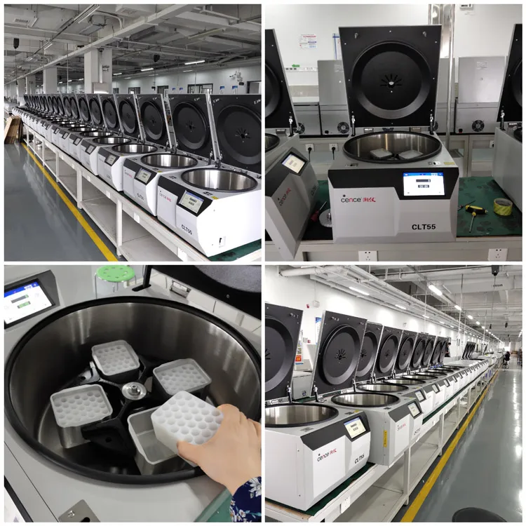 CLT55 Medical Laboratory Centrifuge Benchtop Clinical Centrifuge Machine with Basket Rotor