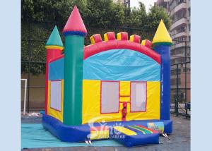 Quality 13x13 commercial grade kids inflatable rainbow bounce house for outdoor parties wholesale