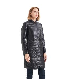 Quality FODARLLOY Women Slim Long Down Winter Warm Hooded Cotton-padded Clothes Coats wholesale