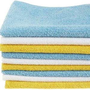 Quality Quick Dry Plain Square Antivirus Microfibre Polishing Cloth wholesale