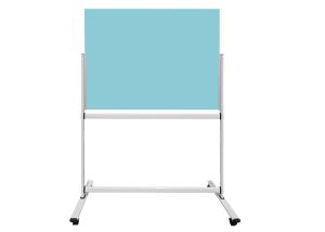 Quality Movable Polished 24X12 Magnetic Glass Whiteboard SGS Certification wholesale