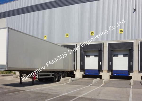 PVC Fabric Loading Dock Sectional Seal Lifting Industrial Garage Doors With