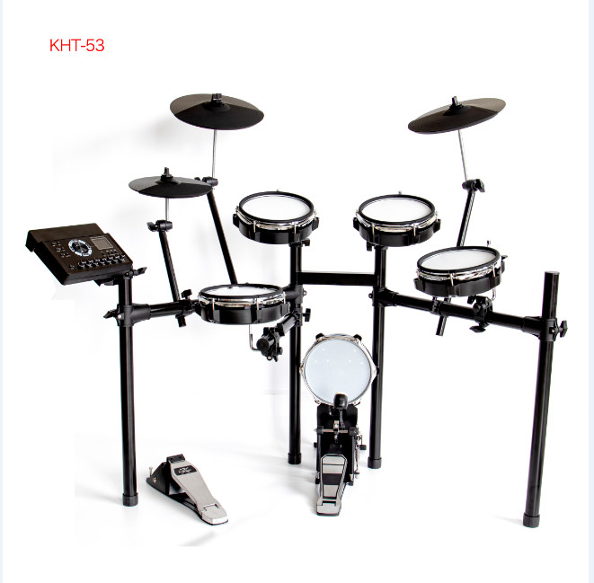 electric drum set double pedal drums percussion acoustic drum set The thickness of wood used by different brands may var