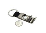 Nylon PU Metal Keychain Holder Shopping Trolley Coin Bottle Opener Keyring