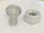 Carbon Steel 50mm Legnth SAE J429 Grade 2 Heavy Hex Bolts