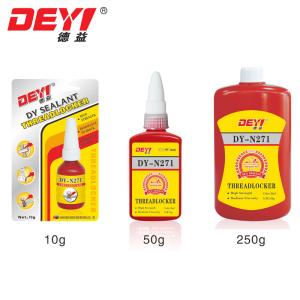 Quality Anaerobic Adhesive Red Threadlocker Adhesive Wtih Low Viscosity wholesale
