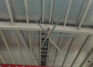 Quality 1.5kw PMSM Motor Al Mg Alloy Giant Ceiling Fans 380AC For Indoor Sports Space wholesale