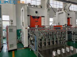 Quality 130 Ton Press Capacity Automatic Aluminum Foil Pot Making Machine with Siemens Motor wholesale