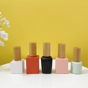 Quality Spill Proof Nail Polish Bottle Glass 10ml 15ml Square wholesale