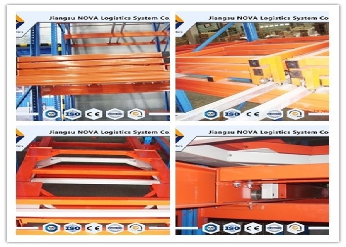 3000 Kg Max Load Material Handling Racks , Push Back Industrial Storage Racks