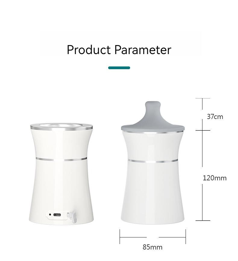 Insulated Rechargeable Wireles Baby Bottle Warmer Baby Feeding Products 157*85*85mm