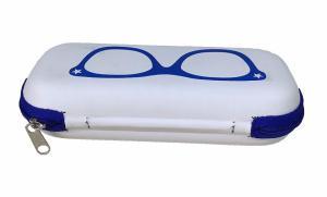 Quality 2024 semi hard eva zipper kids spectacles cases with your own logo wholesale
