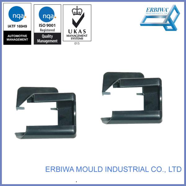 Black Auto Spare Parts Custom Car Accessories Plastic Exterior Trim Injection