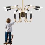 Living room modern simple fashion designer Chandelier Aretha Chandelier(WH-MI