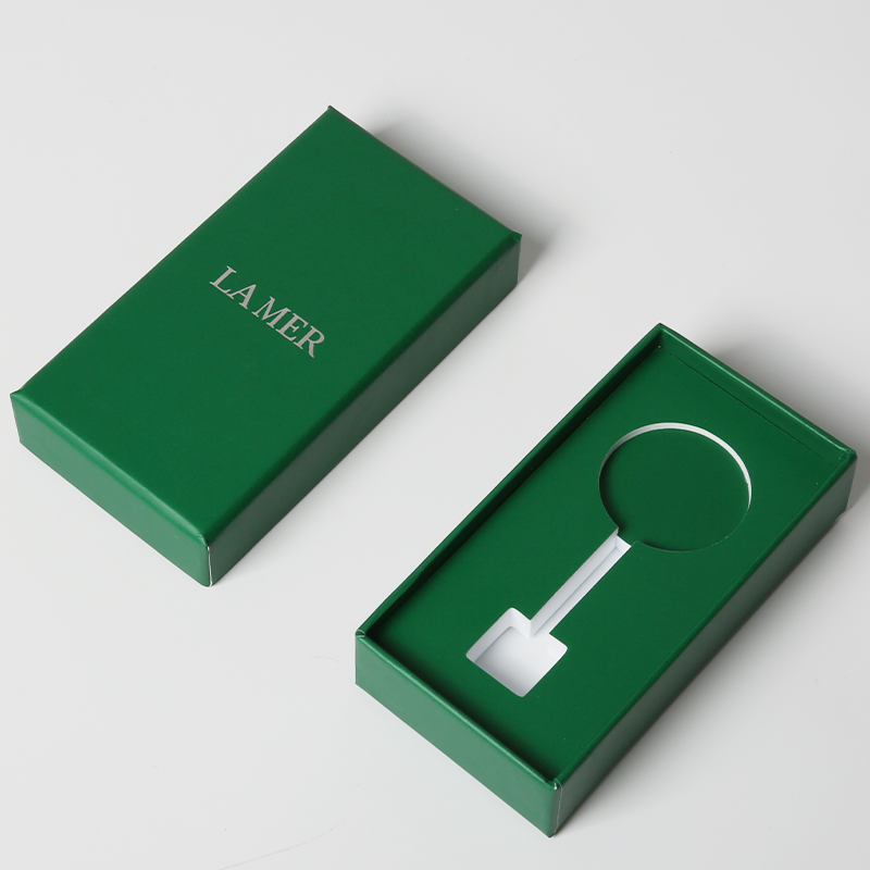 Sophisticated Square Grey Board Paper Luxury Box Packaging With Lid And Base Design