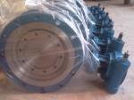 Zero Leakage Triple Eccentric Butterfly Valve , Metal Seal Flange Type Butterfly