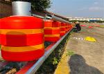 Road Traffic Safety EVA Roller Barrier With Hot Dip Galvanized Components