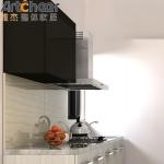 Solid Wood Melamine Finish Kitchen Cabinet Drawer Handle for Customer Satisfacti