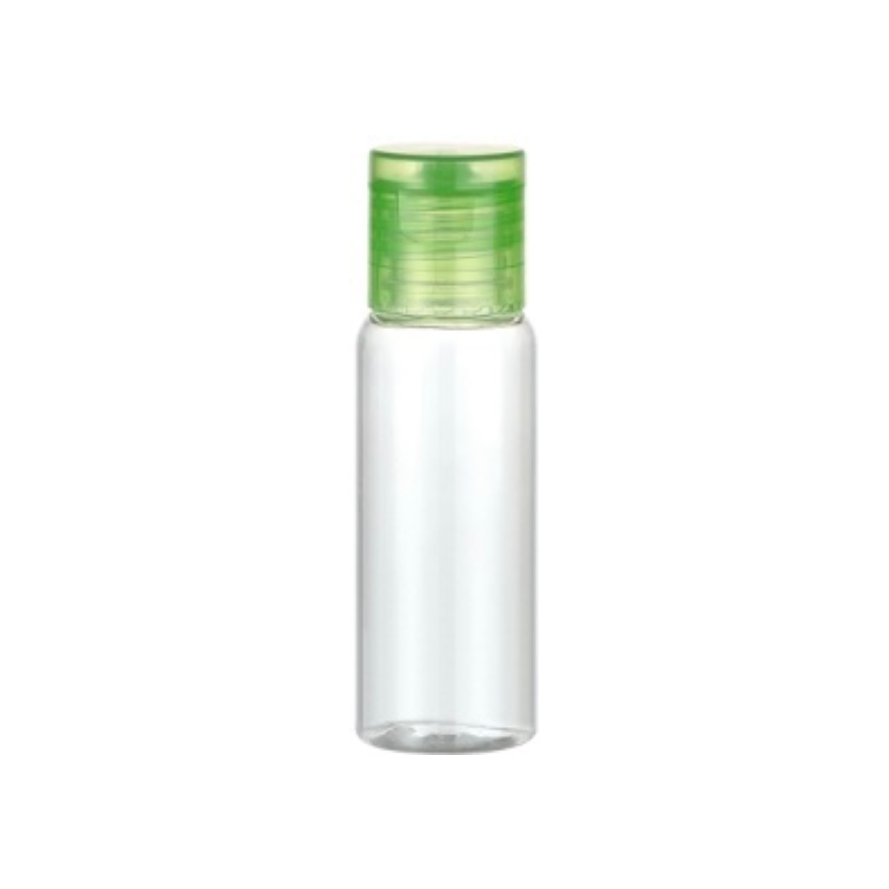 Customized 80ml PET Bottle Round Shoulder Plastic Clear Bottle with 24/410 Pump Sprayer