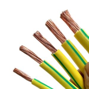 Quality Flexible Copper Core Electric Wire Cable 450/750V PVC Insulated for House Wiring wholesale