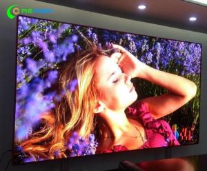 Quality P3 P4 Full Color LED Display Cabinet Former Maintenance Video Wall Street Building wholesale