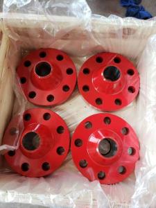 Quality AISI4130 Wellhead Adapter Flange / 5000psi BX Weld Neck Flange 13 5/8&quot; Size wholesale