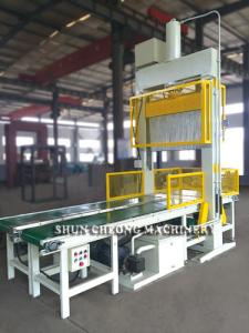 Quality Single Cylinder Rubber Cutting Machine , 160T Hydraulic Cutter Machine wholesale
